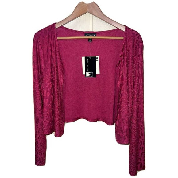 Antthony Sweaters New Hsn Antthony Size Large 2 14 Shrug Crop